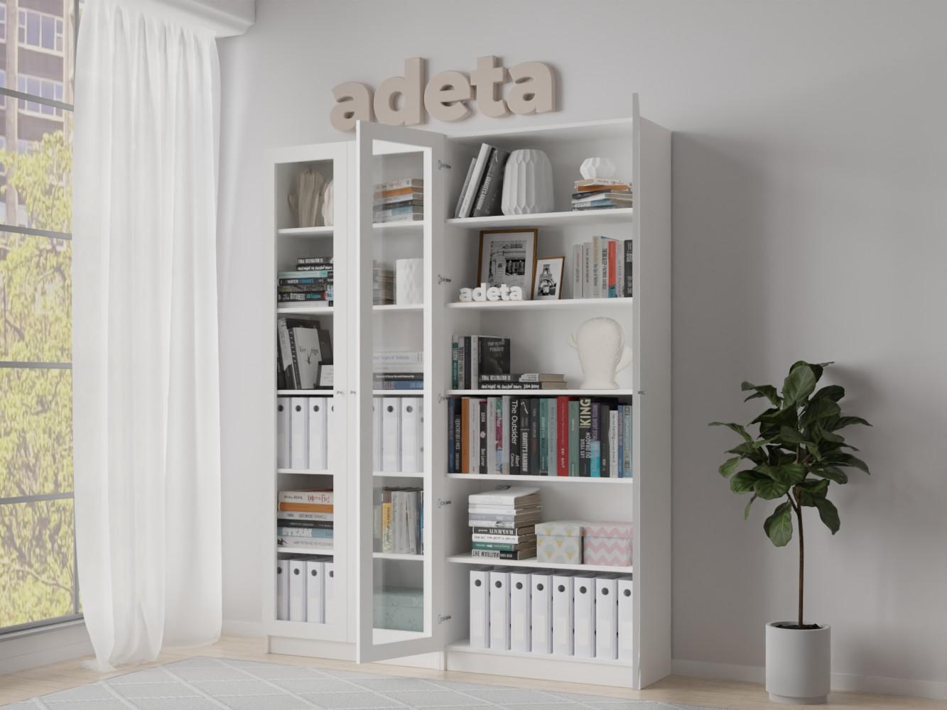 Книжный шкаф Билли 344 white ИКЕА (IKEA) изображение товара