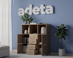 Изображение товара Стеллаж Билли 129 beige ИКЕА (IKEA) на сайте adeta.ru