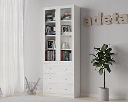 Изображение товара Книжный шкаф Билли 355 white ИКЕА (IKEA) на сайте adeta.ru